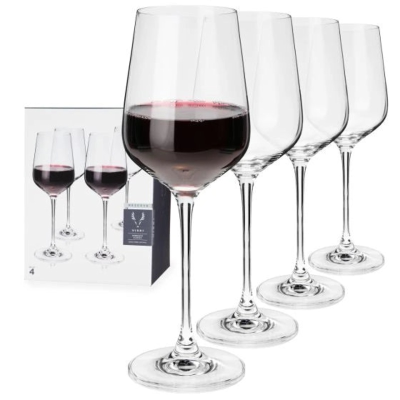 VISKI RESERVE EUROPEAN CRYSTAL WINE GLASSES BORDEAUX @ Kelowna [1047866] ml