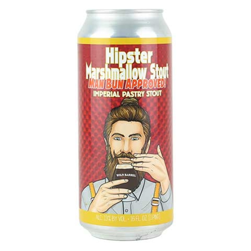Wild Barrel Hipster’s Love Marshmallow Stout 16OZ SINGLE CAN