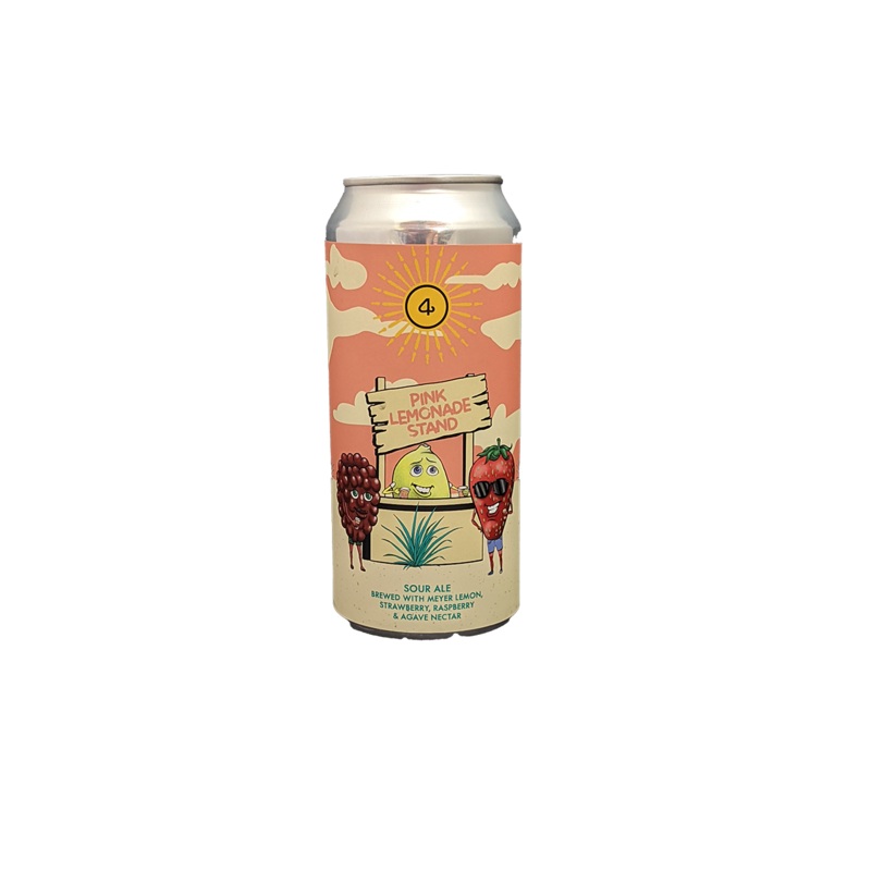 4 Noses Pink Lemonade Stand Sour 4 Pack