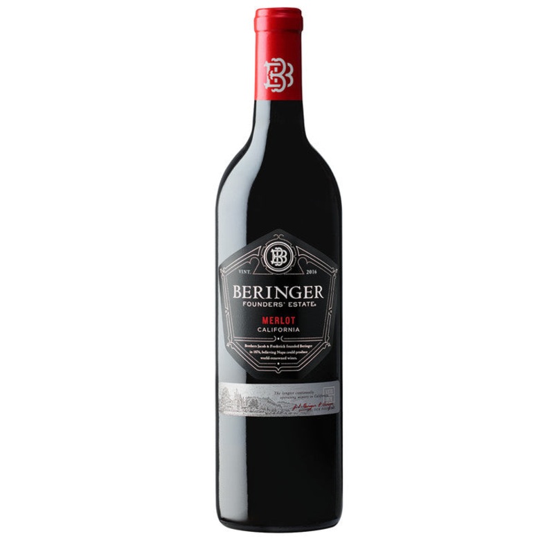 Beringer Founders’ Estate Merlot California 750ML 750ML