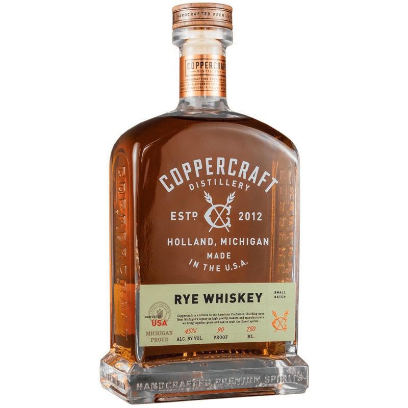 Coppercraft Whiskey Rye 750ML 750ml Bottle