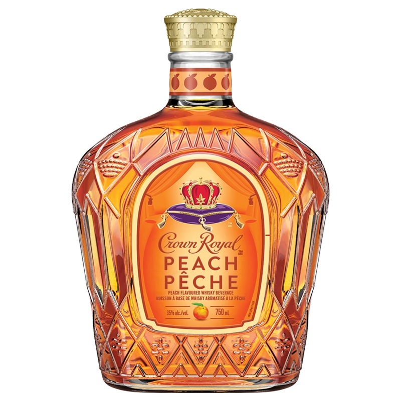 CROWN ROYAL PEACH CANADIAN WHISKY 750ML @ St. Albert [1009151] 750 ml