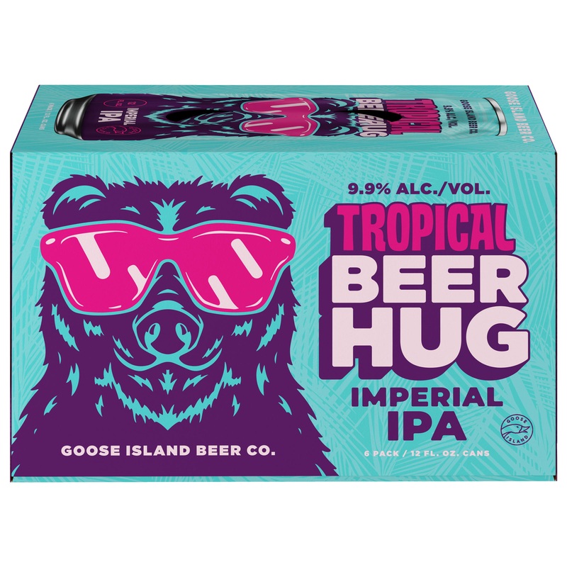 Goose Island Tropical Beer Hug 4x 6 Pack (12 oz Cans)
