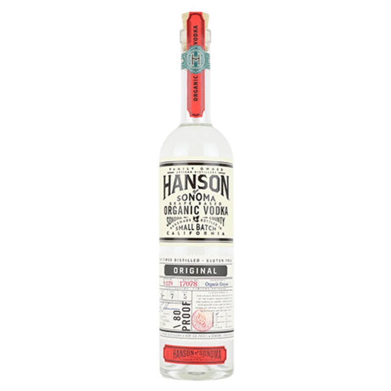 Hanson of Sonoma Small Batch Original Vodka 750ML BTL