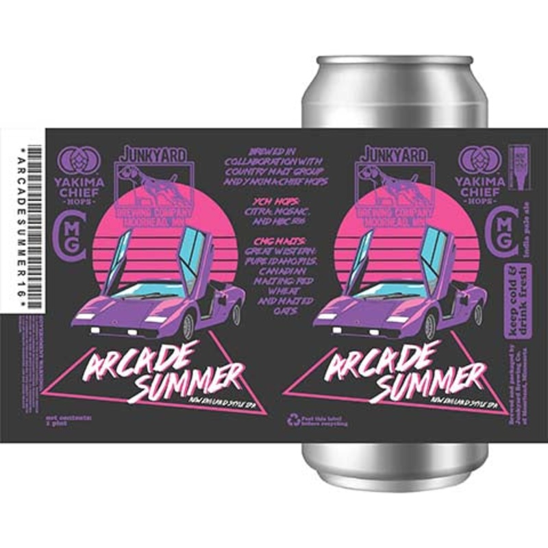 Junkyard Arcade Summer NEIPA 16OZ SINGLE CAN