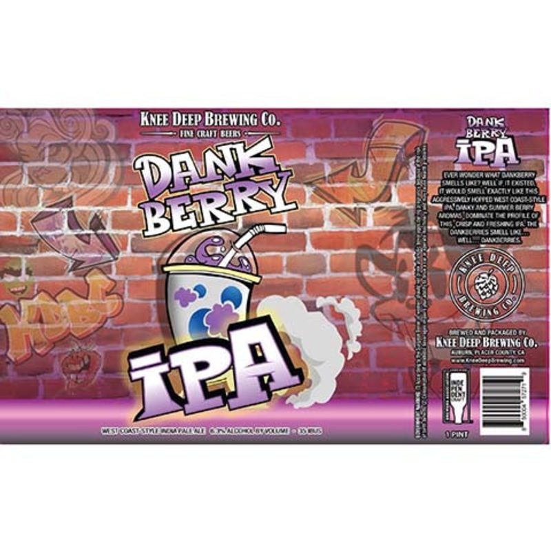 Knee Deep Dank Berry IPA 16OZ SINGLE CAN