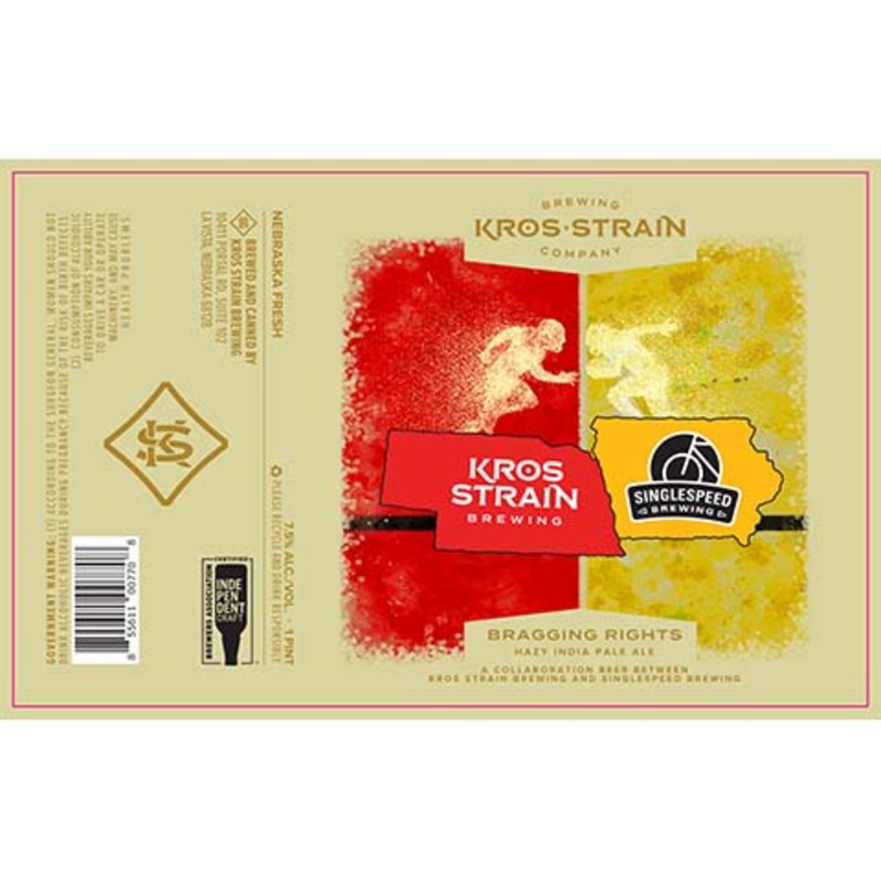 Kros Strain Bragging Rights Hazy IPA 16OZ SINGLE CAN