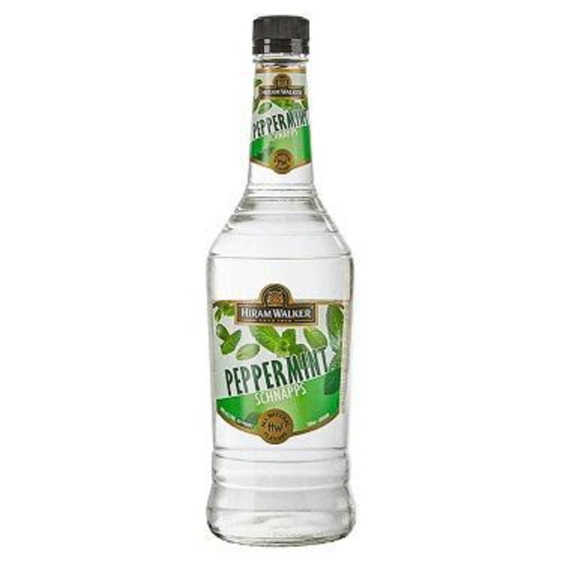Liqueur Hiram Walker 750ml Peppermint Schnapps