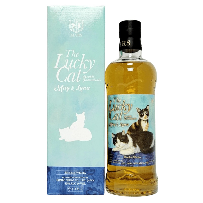 Mars ‘The Lucky Cat May & Luna’ Blended Japanese Whisky 700ML BTL