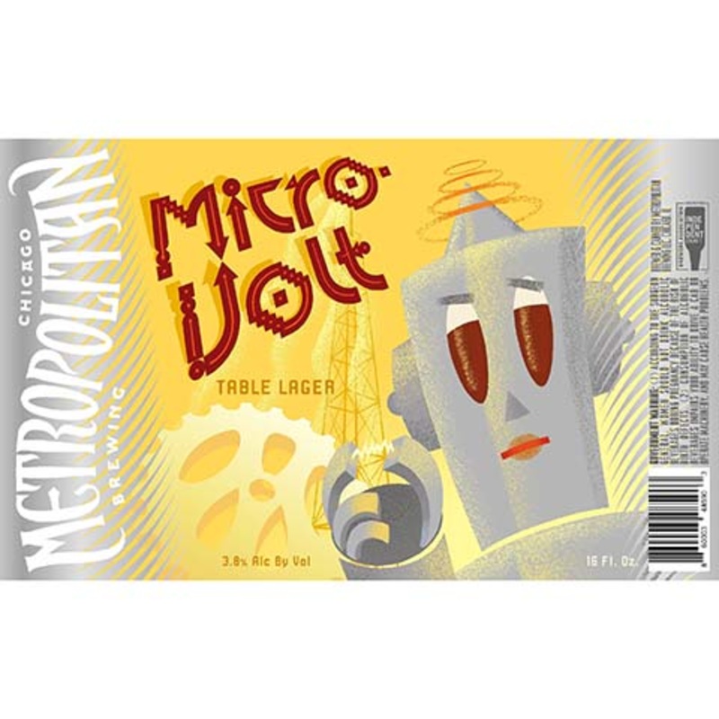 Metroplolitan Table Lager 16OZ SINGLE CAN