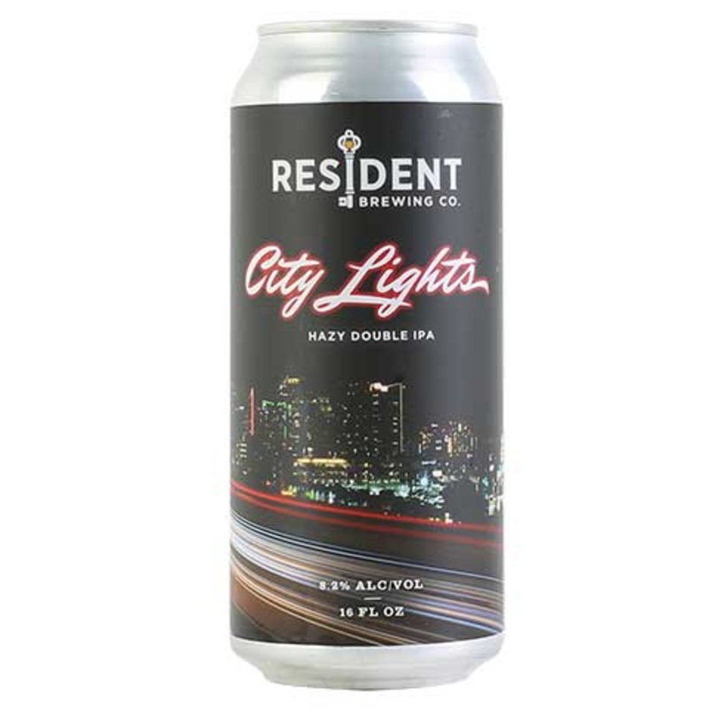Resident City Lights Hazy DIPA 16OZ SINGLE CAN