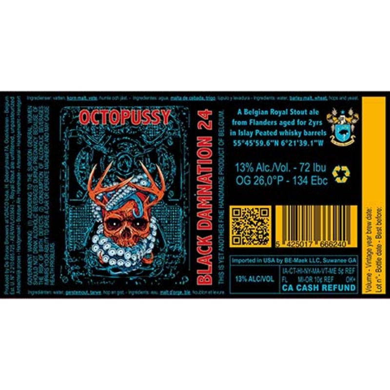 Struise Octopussy Black Damnation 24 330ML BTL