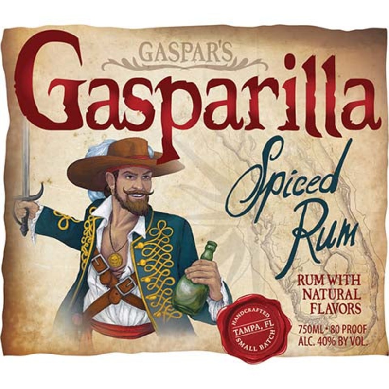 Tampa Bay Gaspar’s Gasparilla Spiced Rum 750ML BTL