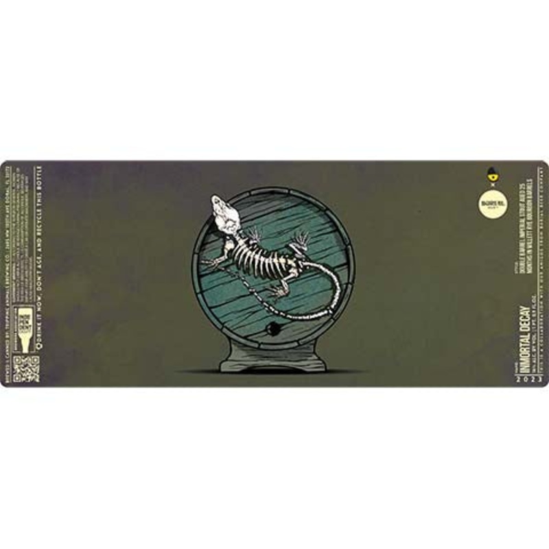 Tripping Animals Inmortal Decay Imperial Stout 16OZ SINGLE CAN