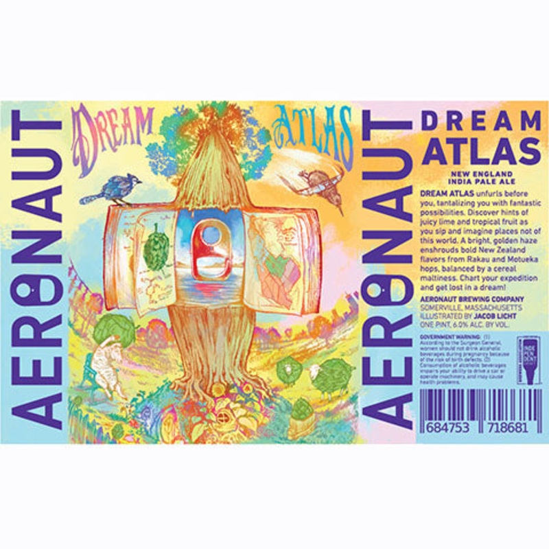 Aeronaut Dream Atlas NEIPA 16OZ SINGLE CAN