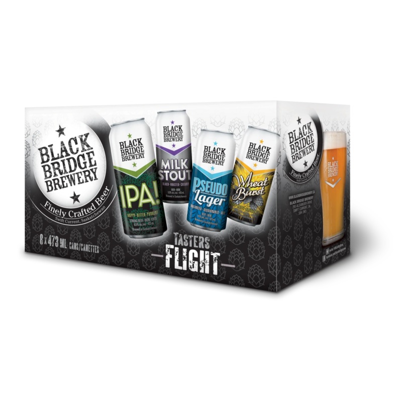 BLACK BRIDGE TASTERS FLIGHT 473ML 8PK CAN @ Emerald Hills [1003296] 3784 ml