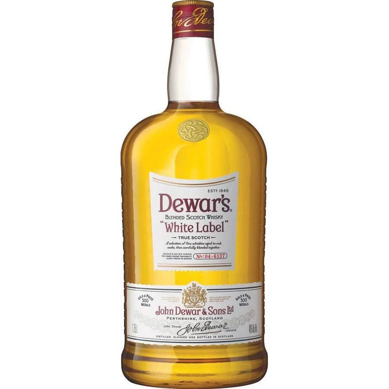 DEWARS WHITE LABEL BLENDED SCOTCH WHISKY 1.75L @ Kelowna [1018721] 1750 ml