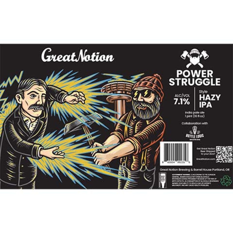 Great Notion Power Struggle Hazy IPA 16OZ SINGLE CAN