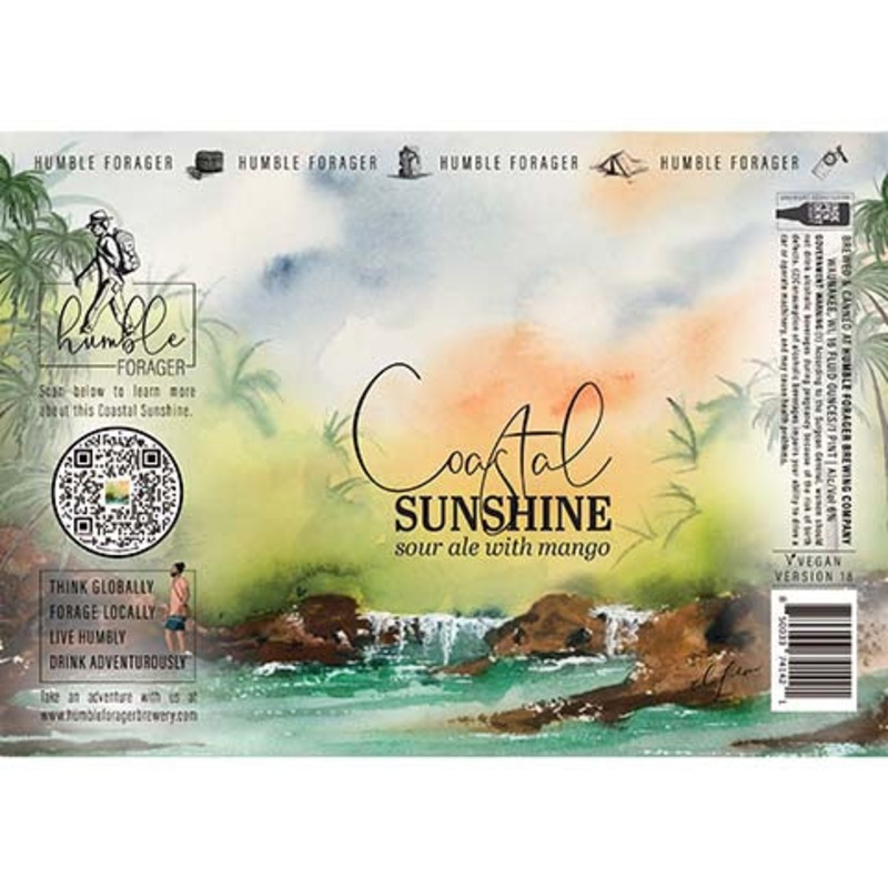 Humble Forager Coastal Sushine V14: Mango 16OZ SINGLE CAN
