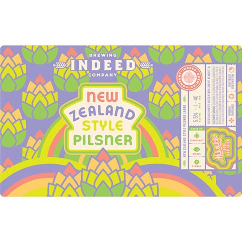 Indeed New Zealand-Style Pilsner 16OZ SINGLE CAN