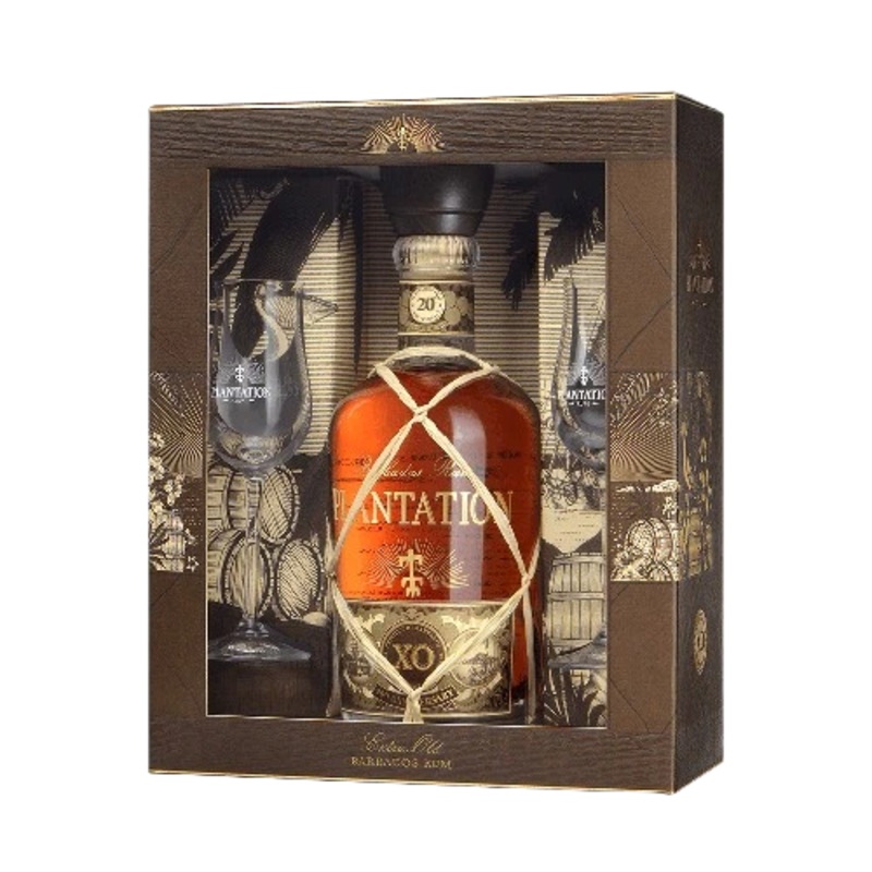 PLANTATION XO 20TH ANNIVERSARY RUM GIFT PACK 750ML @ Windermere [1055408] 750 ml