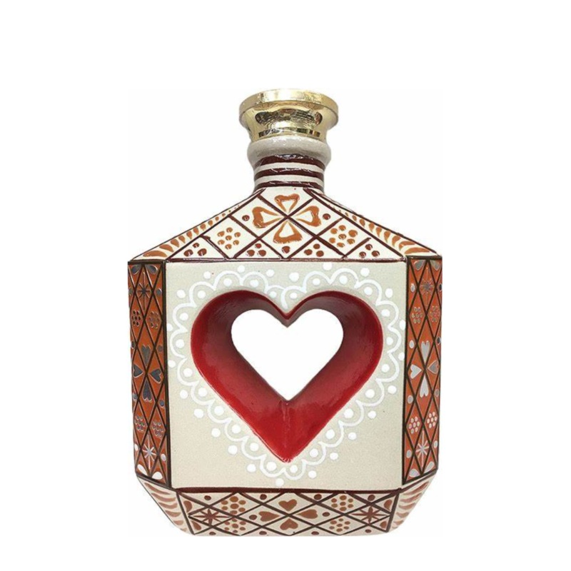 Riqueza Cultural Rub Corazon Aejo Ceramic Tequila 750mL