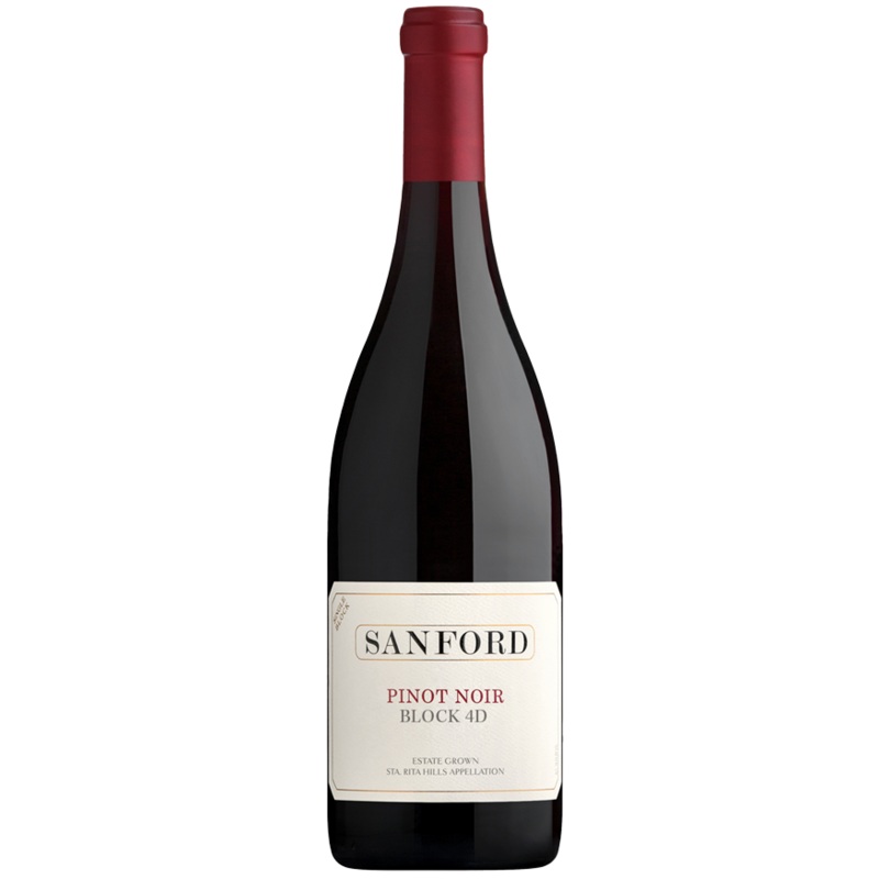 Sanford Pinot Noir Single Block 4D Sanford & Benedict Vineyard Santa Rita Hills 2017 750ML 750ML