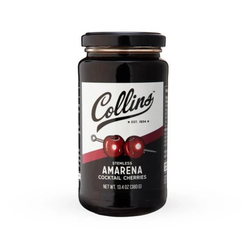 COLLINS AMARENA CHERRIES 13.4OZ @ Sage Hill [1047906] 396 ml