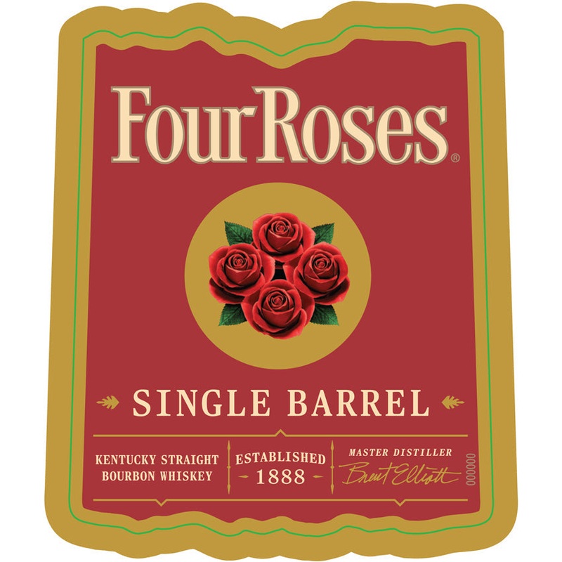 Four Roses Single Barrel OESQ Bourbon Whiskey 750ml