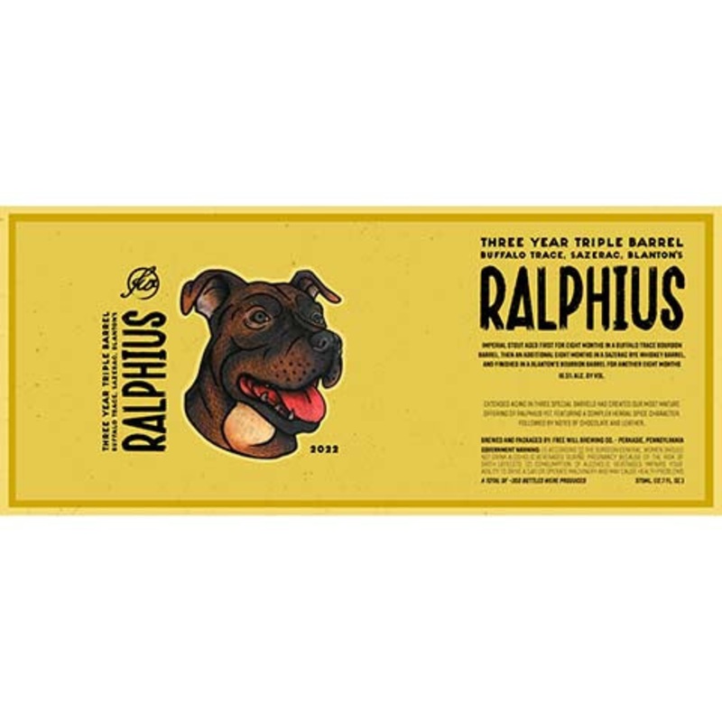 Free Will Ralphius Imperial Stout 375ML BTL
