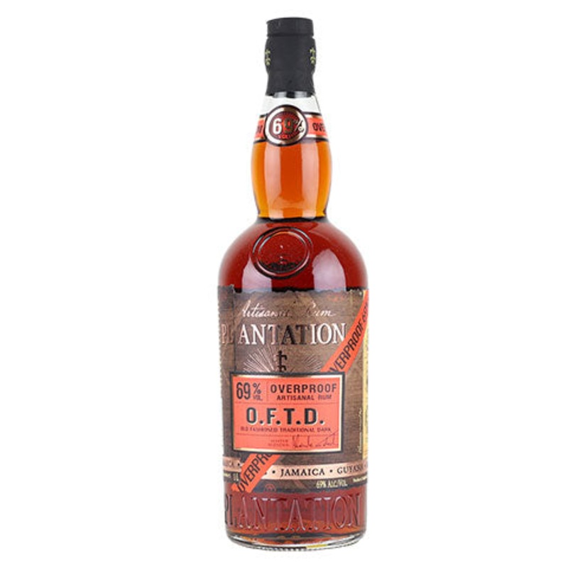 Plantation Artisanal ‘O.F.T.D.’ Overproof Artisanal Rum 1L BTL