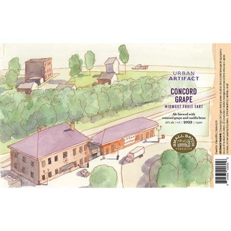 Urban Artifact Concord Grape Midwest Fruit Tart Ale 16OZ SINGLE CAN