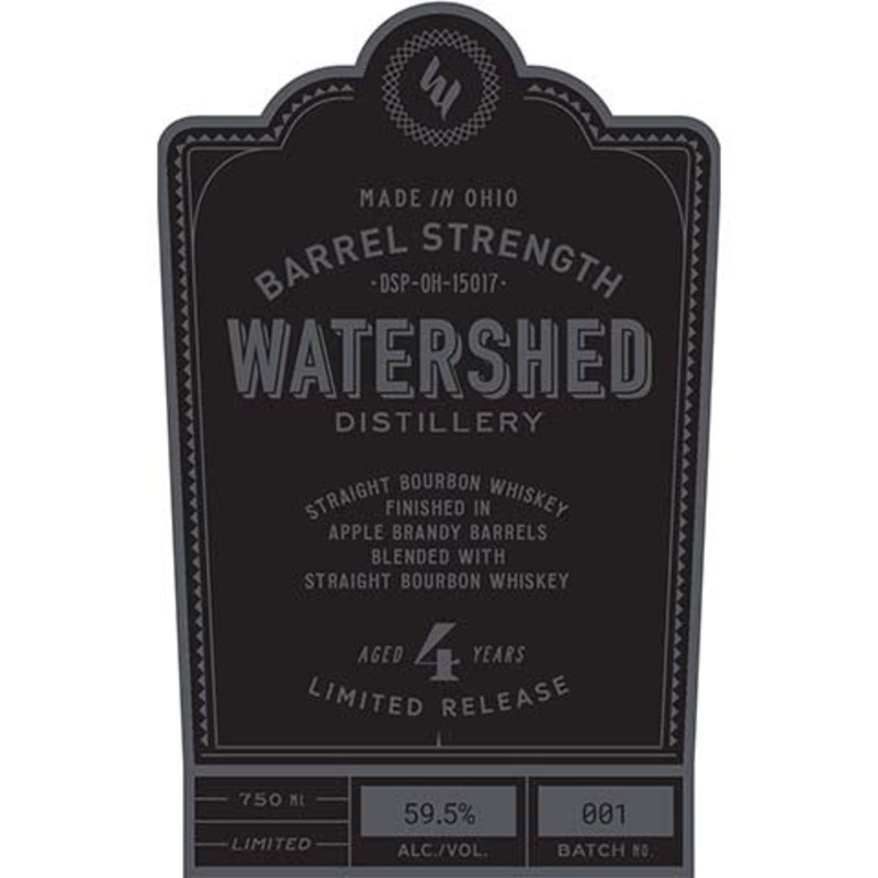 Watershed Limited Release Straight Bourbon Whiskey 750ML BTL