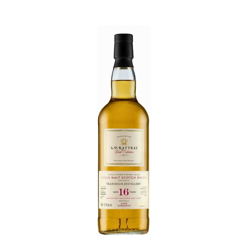 A.D. Rattray Teaninich 2007 16yr Whisky 700mL