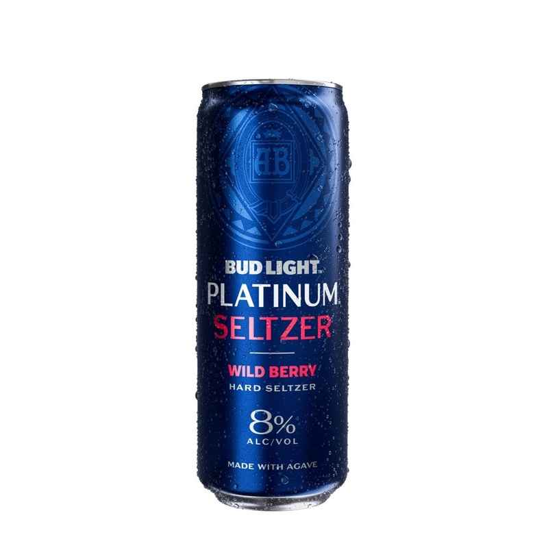 Bud Light Platinum Wild Berry Beer 25 fl oz
