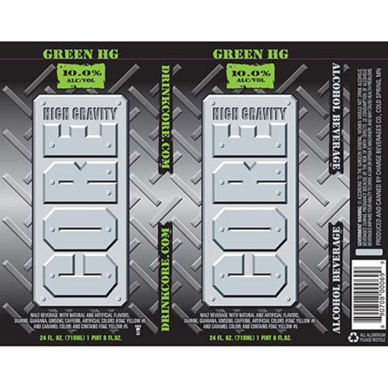 Charge Green High Gravity Core 24OZ SINGLE CAN