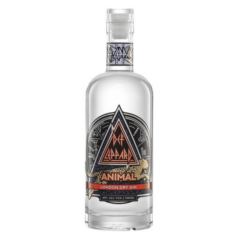 Def Leppard Animal Dry Gin 700ML BTL