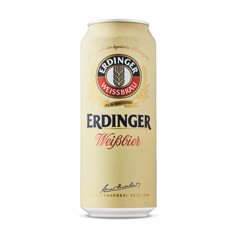 ERDINGER WEISSBIER 500ML CAN