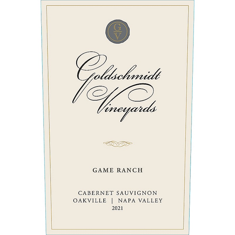 GOLDSCHMIDT VINEYARD CABERNET SAUVIGNON GAME RANCH OAKVILLE 2021 750ML 750ML