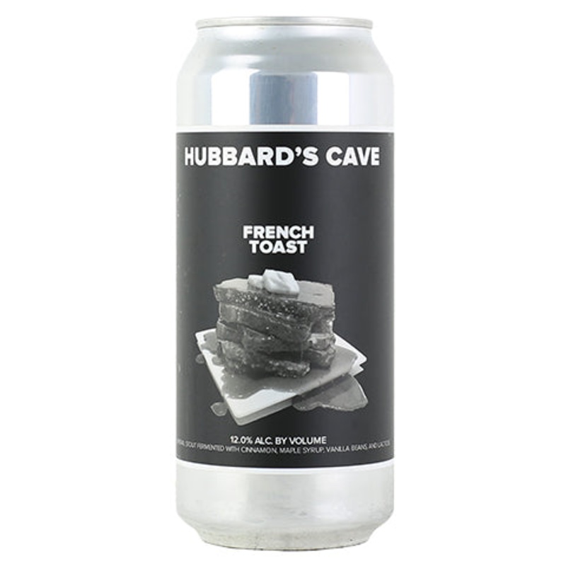 Hubbard’s Cave French Toast Imperial Stout 16OZ SINGLE CAN