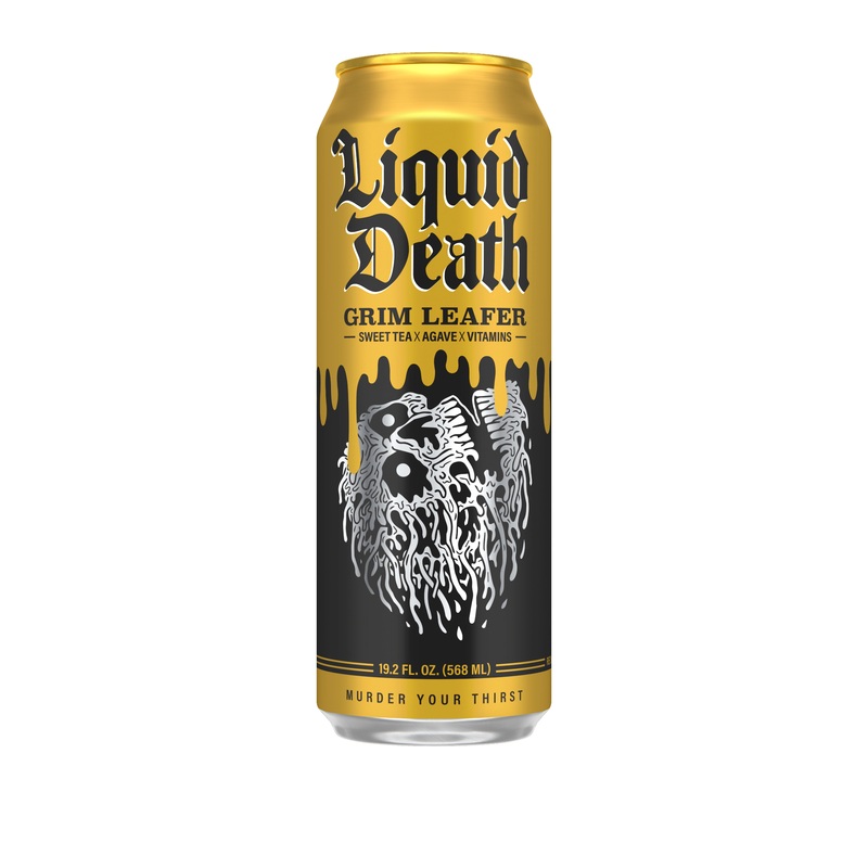Liquid Death Grim Leafer 12 Pack (19.2 oz Cans)
