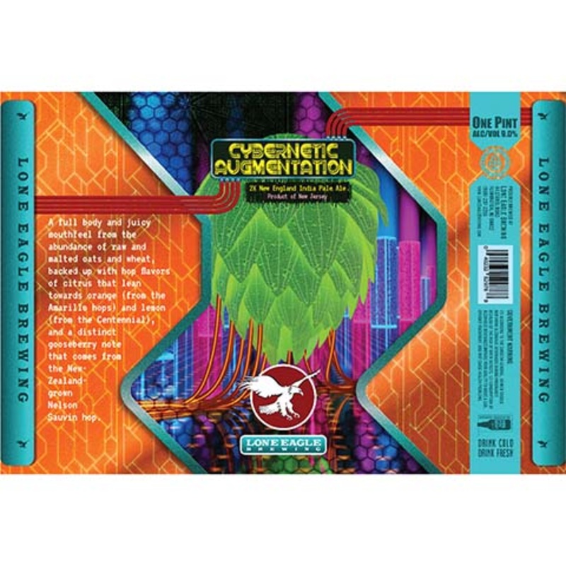 Lone Eagle Cybernetic Augmentation NEIPA 16OZ SINGLE CAN