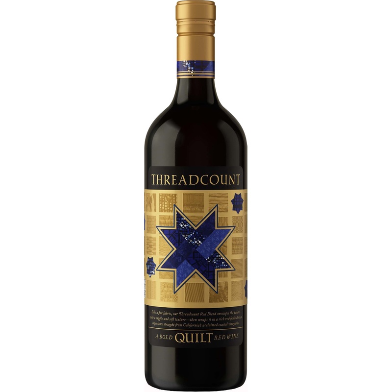 Quilt Thread Count Red Blend