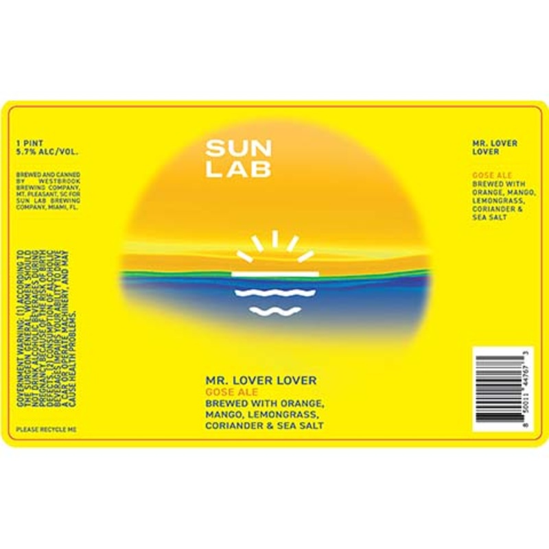 Sun Lab Mr. Lover Lover Gose 16OZ SINGLE CAN