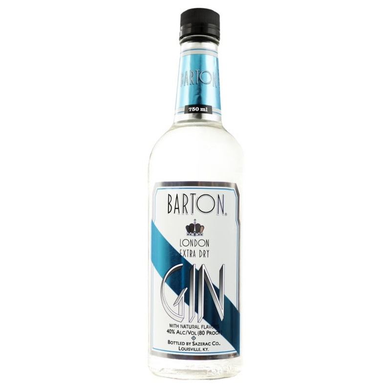 BARTON LONDON EXTRA DRY GIN 80 750ML 750ML