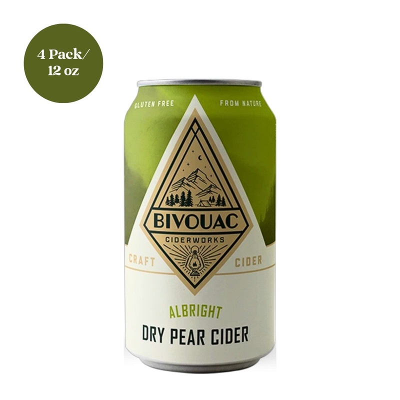Bivouac Ciderworks Albright Dry Pear Cider 12 fl oz 6pk