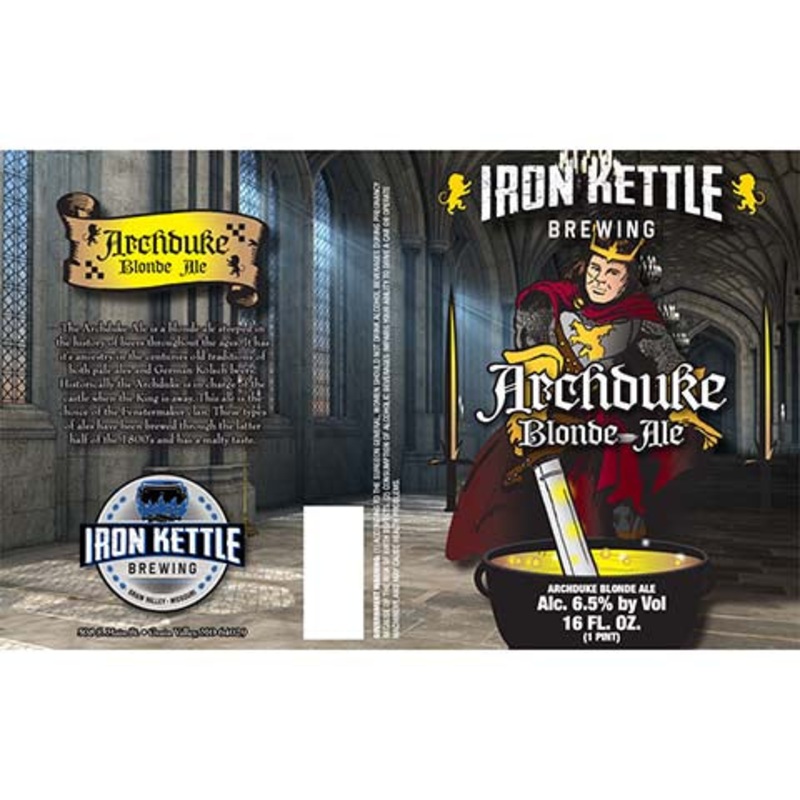 Iron Kettle Archduke Ale 16OZ SINGLE CAN