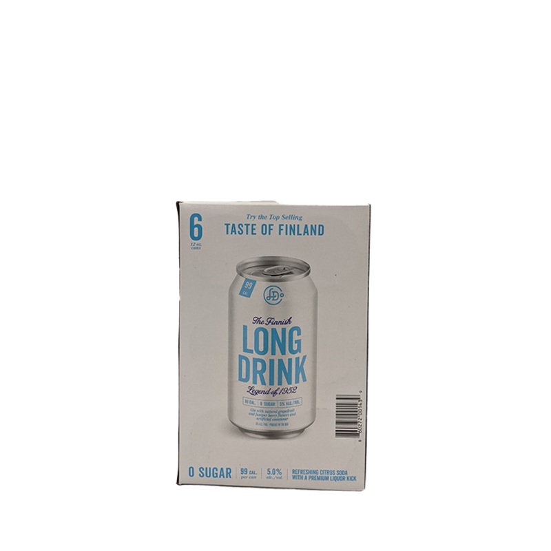 Long Drink Finnish Cocktail Zero Sugar 6 Pack