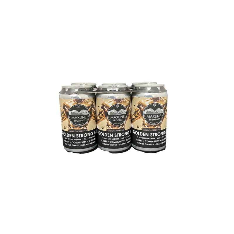 Maxline Golden Strong 6 Pack Cans