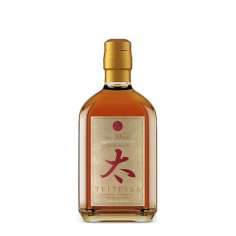 TEITESSA SINGLE GRAIN JAPANESE WHISKY LIMITED EDITION 30 YR 80 750ML 750ML